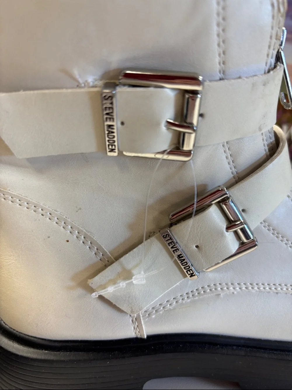 Marshalls Boots with Black Lug Sole size 6?,call out inside shoe look at photos